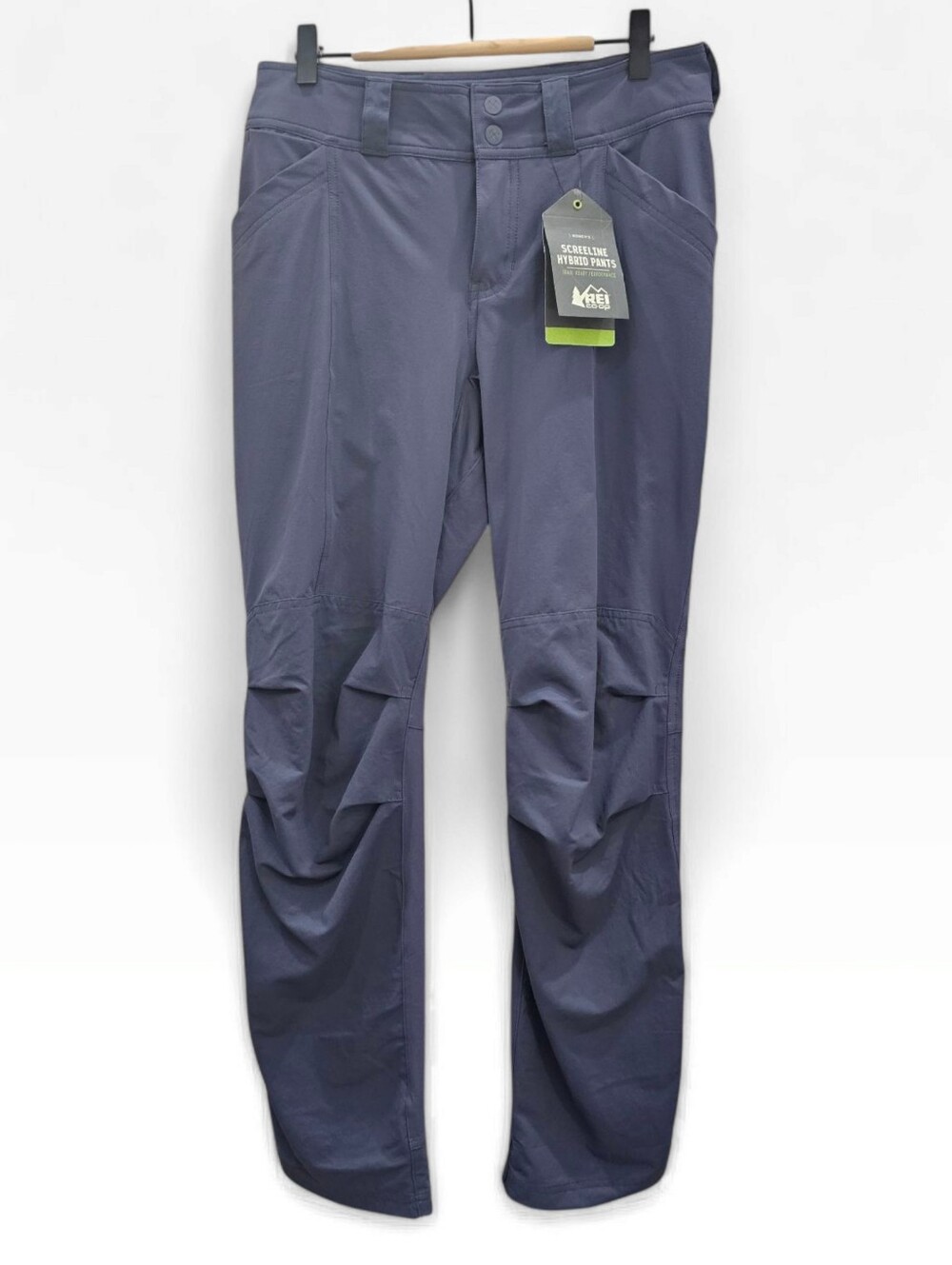Nwt REI CO-OP Women Screeline Hybrid Pants Trail Hiking in Odyssey Gray Size 6